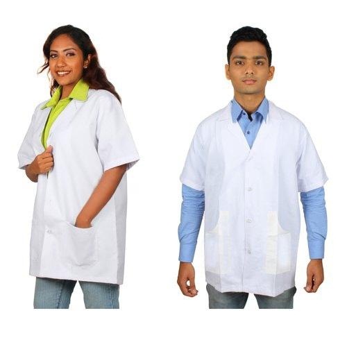 Terry Cotton Lab Coat